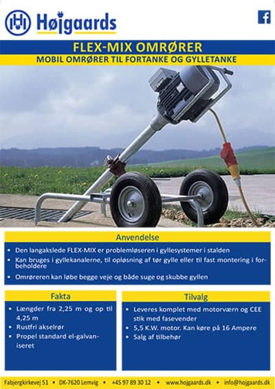 Højgaard framside Flex-mix DK-1