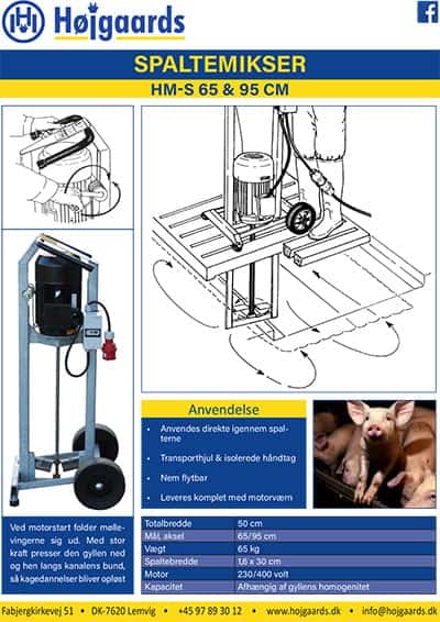 Højgaard framside spaltemikser svin