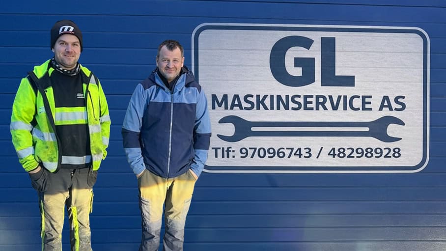GL Maskinservice AS på Voss blir servicepartner