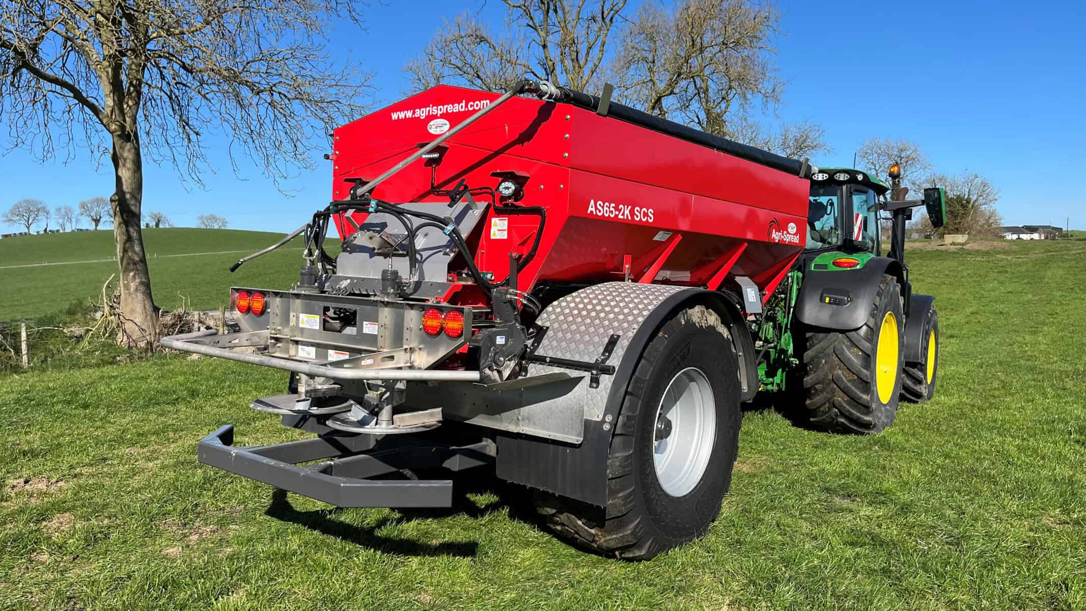 AgriSpread kalk- og tørrgjødselvogner